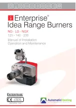 Preview for 1 page of Automatic Heating Enterprise LG 120 Installation, Operation And Maintenance Manual