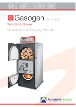 Automatic Heating Gasogen Installation And Servicing Manual preview