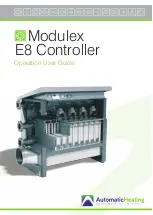 Preview for 1 page of Automatic Heating Modulex E8 Operation & User’S Manual