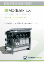 Automatic Heating Modulex EXT 440 Installation And Servicing Instructions preview