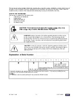 Preview for 5 page of Automatic Products Showcase 748 Operating Manual