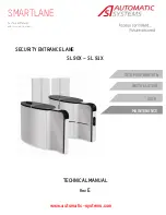 Preview for 1 page of Automatic Systems SMARTLANE SL 90 Series Technical Manual