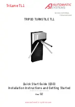 Automatic Systems TriLane TL1 Quick Start Manual preview