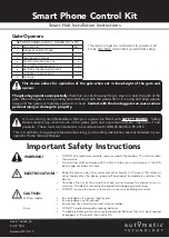 Automatic Technology 14879 Installation Instructions preview