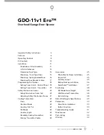 Preview for 3 page of Automatic Technology GDO-11v1 Ero Owner'S Installation Instructions Manual