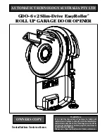 Automatic Technology GDO-6 v2 Installation Instructions Manual preview