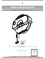 Preview for 1 page of Automatic Technology GDO-8 Shed Master Installation Instructions Manual