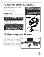 Preview for 15 page of Automatic Technology GDO-8 ShedMaster Instruction Manual