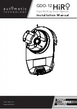 Automatic Technology HiRO GDO-12 Installation Manual preview