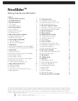 Preview for 2 page of Automatic Technology NES-24V3 NeoSlider Installation Instructions Manual