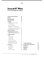 Preview for 3 page of Automatic Technology SecuraLift Rhino Installation Instructions Manual