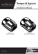 Предварительный просмотр 1 страницы Automatic Technology SYNCRO ATS-3V3 Installation Manual