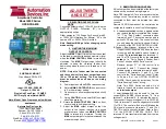 Preview for 1 page of Automation Devices 6005 Series Instructions