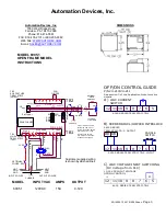 Preview for 3 page of Automation Devices 6005 Series Instructions