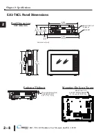 Предварительный просмотр 36 страницы Automation Direct C-more EA1-T4CL Hardware User Manual