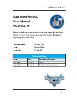 Preview for 2 page of Automation Direct DataWorx WinPLC User Manual