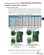 Предварительный просмотр 121 страницы Automation Direct Do-more H2 PLC Series Hardware User Manual