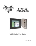 Automation Direct FPM-150 User Manual предпросмотр