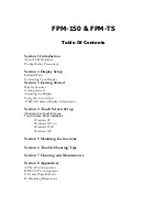 Preview for 2 page of Automation Direct FPM-150 User Manual