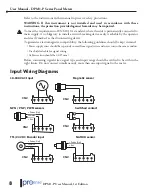 Предварительный просмотр 8 страницы Automation Direct ProSense DPM1-P Series User Manual