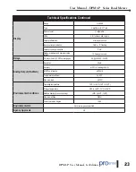 Предварительный просмотр 23 страницы Automation Direct ProSense DPM1-P Series User Manual