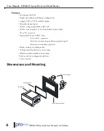 Предварительный просмотр 6 страницы Automation Direct ProSense DPM2-E Series User Manual