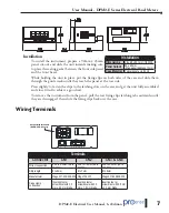 Предварительный просмотр 7 страницы Automation Direct ProSense DPM2-E Series User Manual