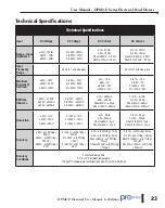 Предварительный просмотр 23 страницы Automation Direct ProSense DPM2-E Series User Manual