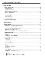 Preview for 2 page of Automation Direct ProSense DPM3 Series User Manual