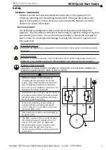 Предварительный просмотр 3 страницы Automation Direct Stellar SR35 Series Quick Start Manual