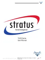 Предварительный просмотр 1 страницы Automation Direct Stratus TA20 Series User Manual