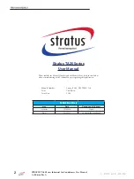 Предварительный просмотр 2 страницы Automation Direct Stratus TA20 Series User Manual