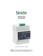 Предварительный просмотр 1 страницы Automation Direct Stride SGW-MQ1611 User Manual