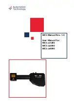 Preview for 1 page of Automation Technology MCS 1280 Series User Manual