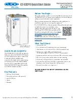 Automationdirect.com CLICK PLUS C2-02CPU Quick Start Manual preview