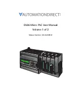 Предварительный просмотр 1 страницы Automationdirect.com DL06 User Manual