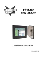 Предварительный просмотр 2 страницы Automationdirect.com FPM-180 User Manual