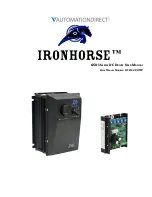 Automationdirect.com IRONHORSE GSD1 Series User Manual предпросмотр