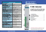 Automationdirect.com Productivity 1000 P1-04ADL-2 Manual предпросмотр