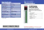 Automationdirect.com Productivity 2000 P2-08TD1P Manual предпросмотр