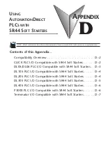 Предварительный просмотр 229 страницы Automationdirect.com Stellar SR44 User Manual