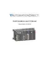 AutomationDirect D2-08NA-1 Installation And I/O Manual preview