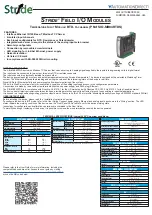 Предварительный просмотр 1 страницы AutomationDirect Stride SIO-MB04RTDS Quick Start Manual