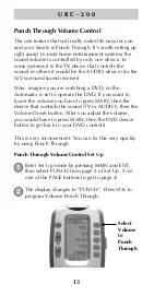 Preview for 15 page of Automator URC-200 Owner'S Manual