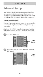 Preview for 19 page of Automator URC-200 Owner'S Manual