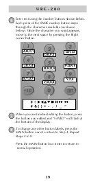 Preview for 21 page of Automator URC-200 Owner'S Manual