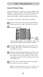 Preview for 24 page of Automator URC-200 Owner'S Manual