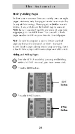 Preview for 26 page of Automator URC-200 Owner'S Manual