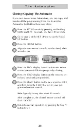 Preview for 30 page of Automator URC-200 Owner'S Manual