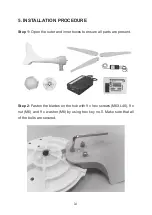 Preview for 16 page of Automaxx 600 Watts Wind Turbine User Manual